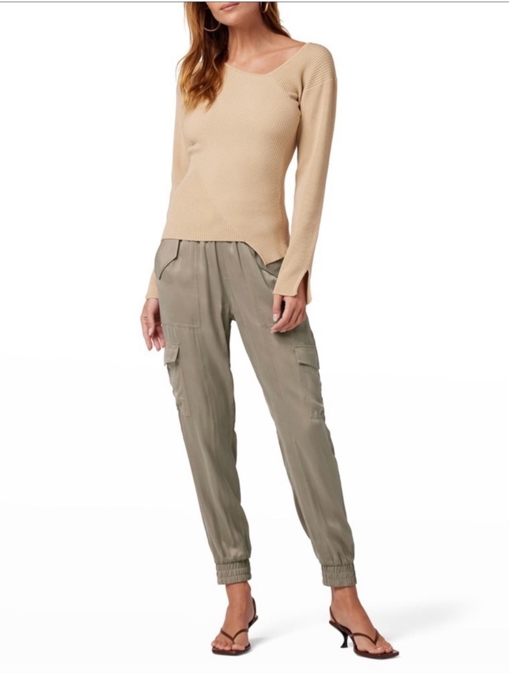 Joe's Jeans "The Haute Utility" cargo jogger pants. Size M - Picture 5 of 9